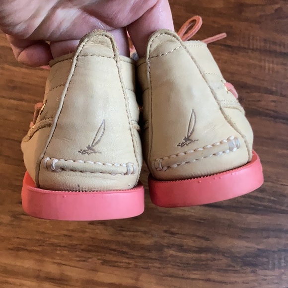 Sperry top sider ankle loafers leather size 10M - Picture 6 of 9